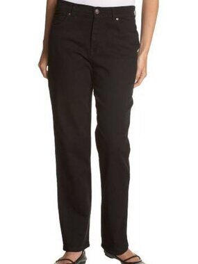 Gloria Vanderbilt Amanda Classic Jeans Color: Black Size 6